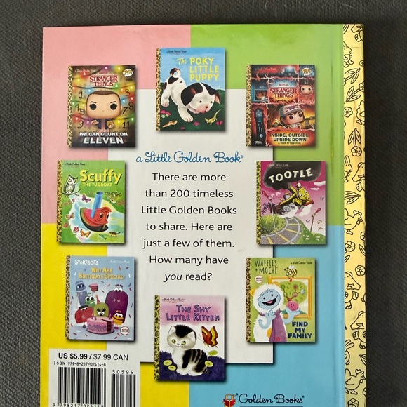 Stranger Things Hawkins ABCs Little Golden Book - Picture 2 of 2